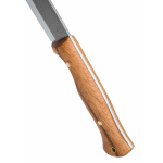 Bushcraft Explorer Knife mit Leder-Scheide