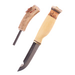 Jagdmesser mit Feuerstahl, Wood-Jewel