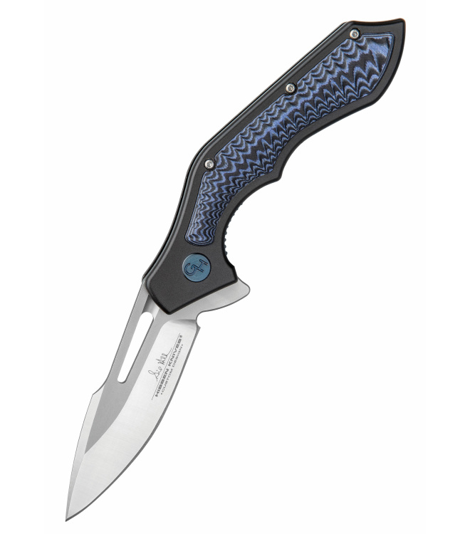 Gil Hibben Hurricane Taschenmesser, blau-schwarz