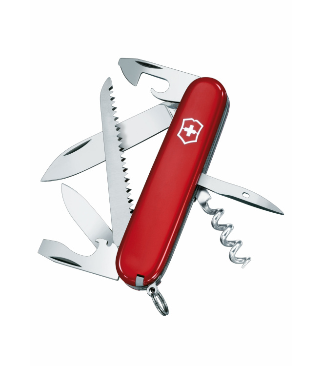 Offiziersmesser, Camper, rot