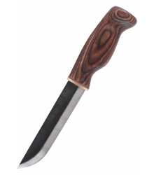 Jagdmesser Karhuleuku ruskea, Wood Jewel