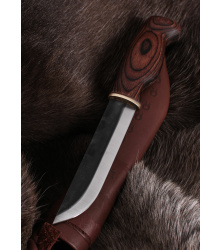 Jagdmesser Karhuleuku ruskea, Wood Jewel