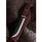 Jagdmesser Karhuleuku ruskea, Wood Jewel