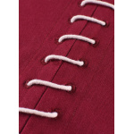 Cotehardie Ava, Mittelalterkleid, weinrot S