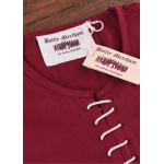 Cotehardie Ava, Mittelalterkleid, weinrot S