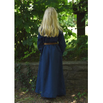 Kinder Mittelalterkleid, Unterkleid Ana, blau 146