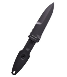 Feststehendes Messer Pugio Single Edge schwarz, Extrema Ratio