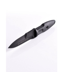 Feststehendes Messer Pugio Single Edge schwarz, Extrema Ratio