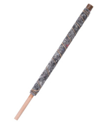 Wachsfackel aus hochwertigem Fackeltuch, 40 cm