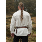 Mittelalter Hemd Corvin mit Schnürung, natur XL