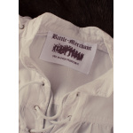 Mittelalter Hemd Corvin mit Schnürung, natur XL