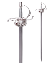 Pappenheimer Rapier mit Scheide, 17. Jh. 104 cm