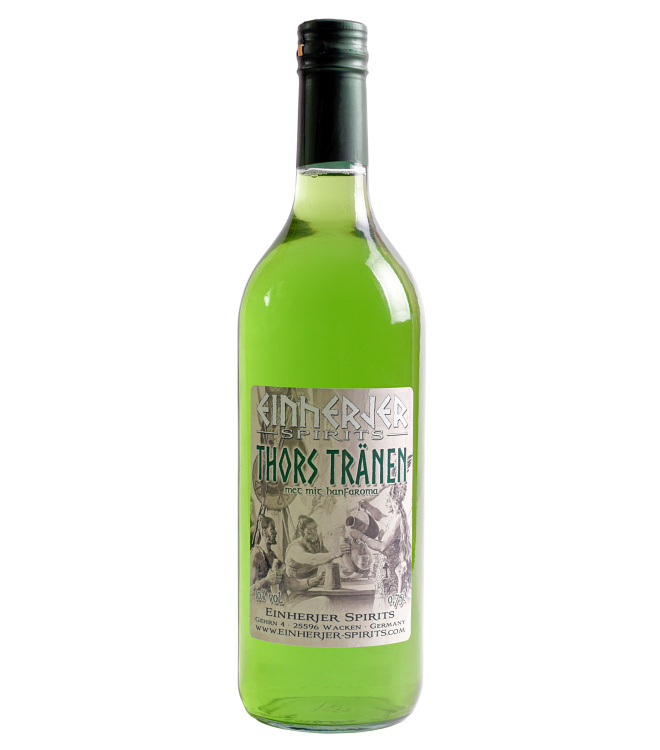 Einherjer - Thors Tränen, Met mit Hanfaroma, 10% Vol., 0,75 l 3 Flaschen