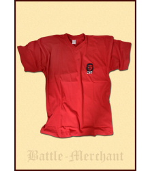 Che Guevara T-Shirt, rot, bestickt, Gr. XL