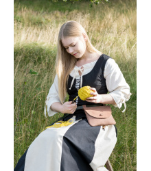 Mittelalter Korsage Tilda, schwarz