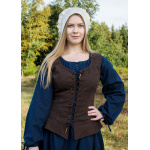 Mittelalter Korsage Tilda, braun