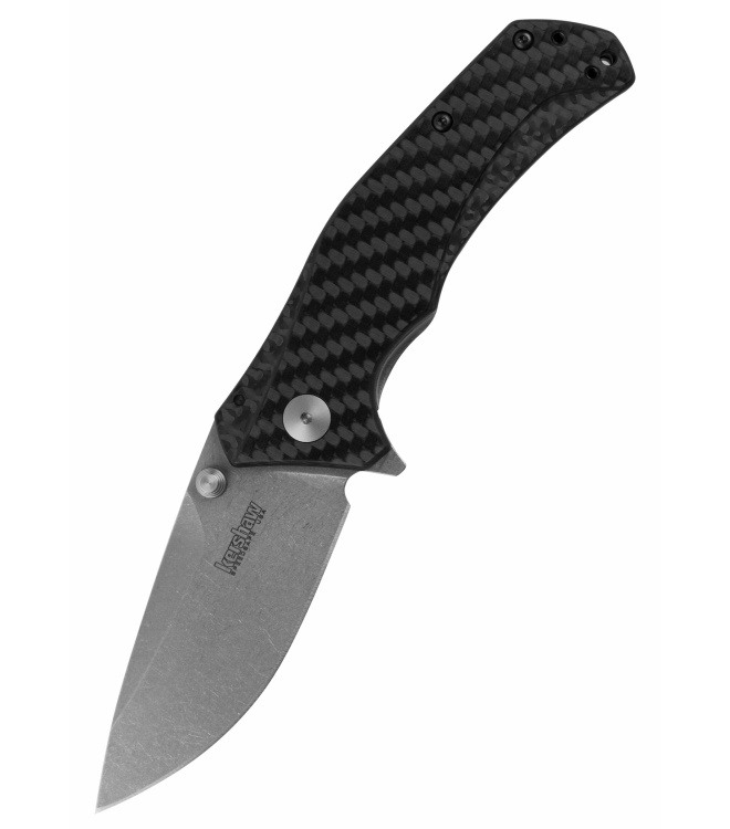 Taschenmesser Kershaw Knockout mit Kohlefaser-Griff