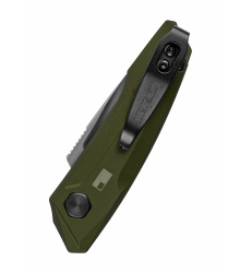 Taschenmesser Kershaw Launch 9, Automatik-Messer, olivgrün
