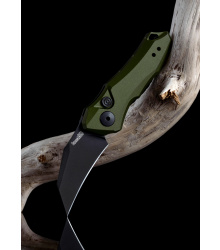 Taschenmesser Kershaw Launch 10, Automatik-Messer, olivgrün