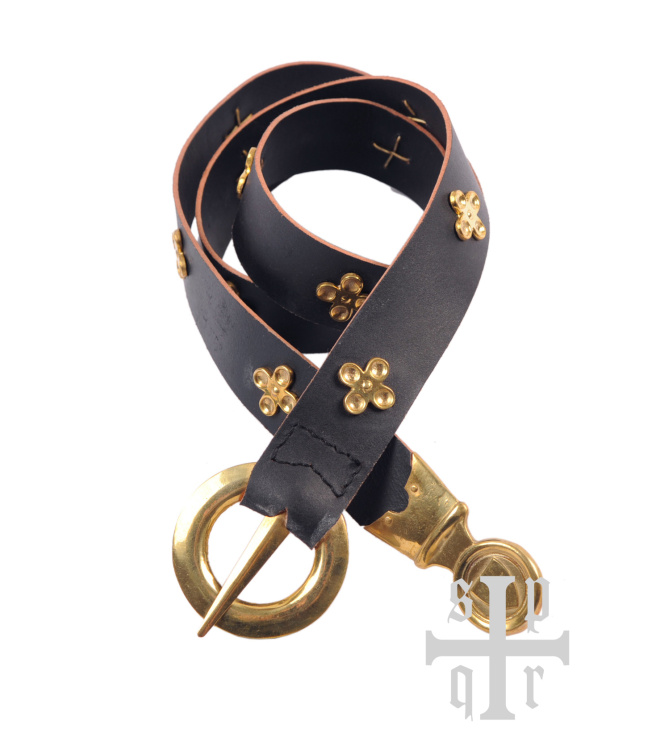 Mittelalter Ledergürtel Otto von Orlamünde, versch. Farben