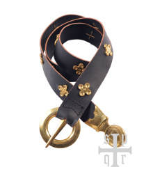 Mittelalter Ledergürtel Otto von Orlamünde, versch. Farben