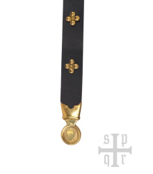 Mittelalter Ledergürtel Otto von Orlamünde, versch. Farben