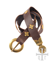 Mittelalter Ledergürtel Otto von Orlamünde, versch. Farben