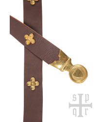 Mittelalter Ledergürtel Otto von Orlamünde, versch. Farben