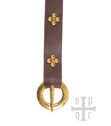 Mittelalter Ledergürtel Otto von Orlamünde, versch. Farben