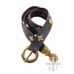 Mittelalter Ledergürtel Otto von Orlamünde, versch. Farben