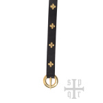 Mittelalter Ledergürtel Otto von Orlamünde, versch. Farben