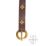 Mittelalter Ledergürtel Otto von Orlamünde, versch. Farben