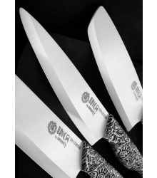 Samura INCA, Set aus 3 Küchenmessern, Keramik-Messer