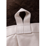 Sonnensegel mit Schlaufen, extra stark, 450 g/m², naturfarben