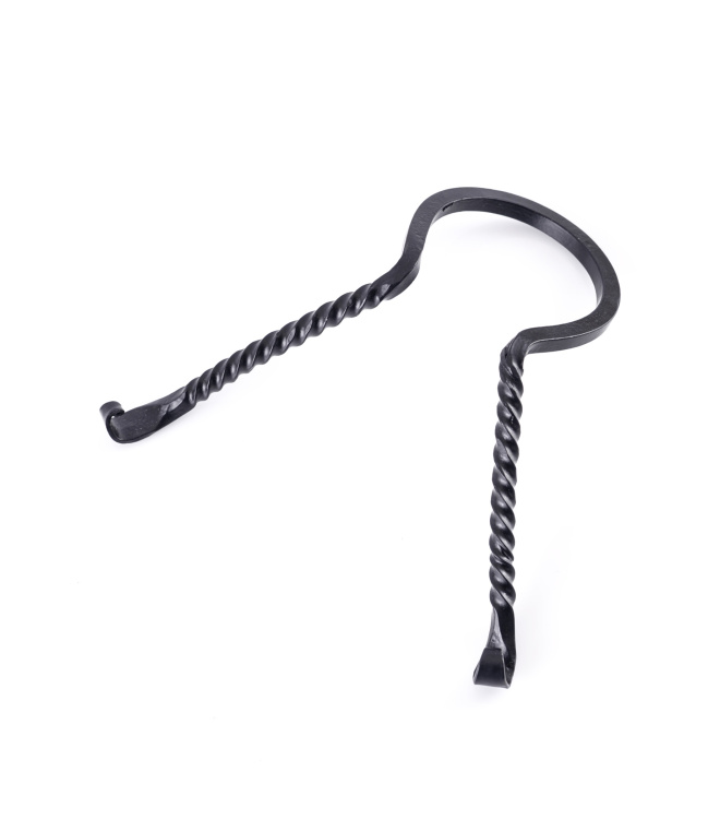 Handgeschmiedeter Omega-Trinkhornständer, verschiedene Größen