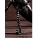 Handgeschmiedeter Omega-Trinkhornständer, verschiedene Größen