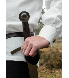 Mittelalter Ritterhemd Götz, weiß