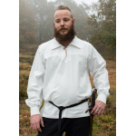 Mittelalter Ritterhemd Götz, weiß