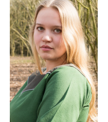 Mittelalterkleid Gesine aus Canvas, grün
