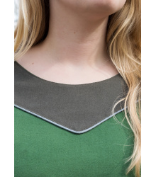 Mittelalterkleid Gesine aus Canvas, grün