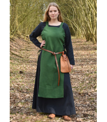 Wikinger Überkleid, Trägerkleid Tinna, grün