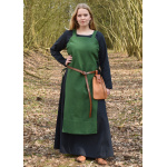 Wikinger Überkleid, Trägerkleid Tinna, grün