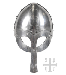 Wikinger Brillenhelm mit langem Nasal, 2 mm Stahl