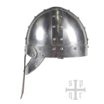 Wikinger Brillenhelm mit langem Nasal, 2 mm Stahl