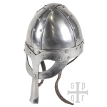 Wikinger Brillenhelm mit langem Nasal, 2 mm Stahl