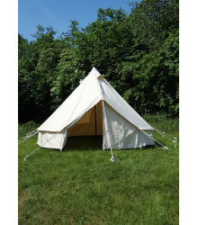 LARP Zelt Merglin, naturfarben