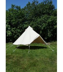 LARP Zelt Merglin, naturfarben