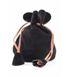 Lederbeutel, Kleiner Geldbeutel aus Wildleder, verschiedene Farben