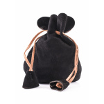 Lederbeutel, Kleiner Geldbeutel aus Wildleder, verschiedene Farben