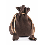 Lederbeutel, Kleiner Geldbeutel aus Wildleder, verschiedene Farben